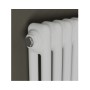 CORDIVARI Radiatore in Acciaio Ardesia Bianco RAL 9010 4 Colonne H 656 Interasse 600W 1649 a 18   Elementi dettagli