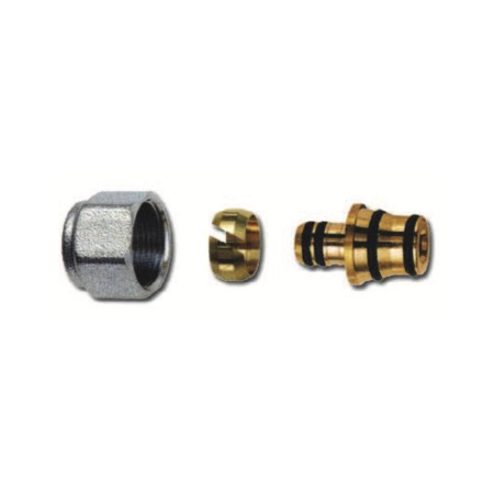 FAR Adattatore Per Tubo Multistrato Con Calotta ø20x2,9 mm Per Impianti Di Riscaldamento e Raffrescamento