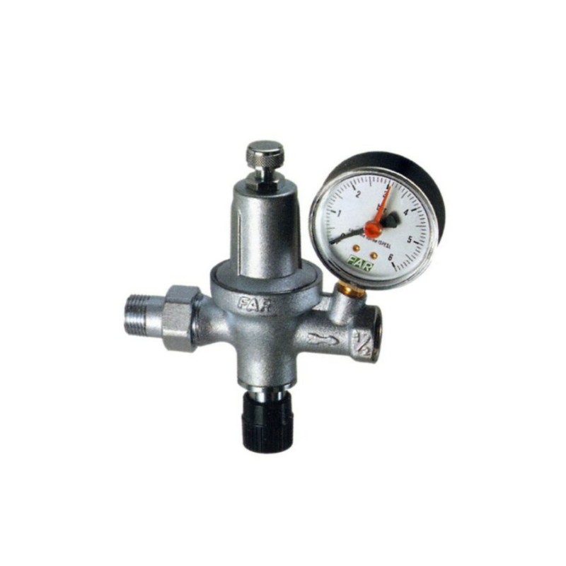 Gruppo Di Riempimento Con Manometro 1/2 ICMA - Per Impianti Idraulici | Filtro E Ritegno Integrati - Foto 7