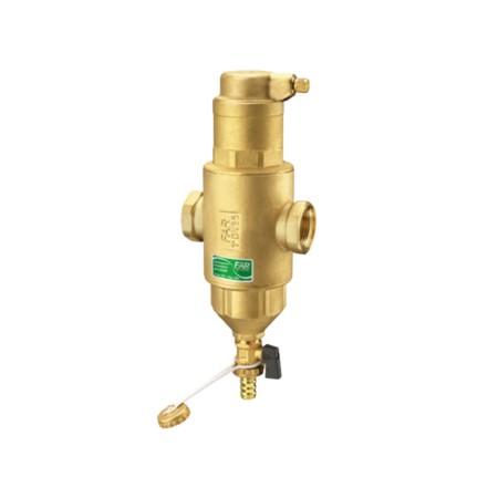 COMBIFAR Defangatore e Disaeratore Per Impianti Termici Con Attacchi Rame 3/4"