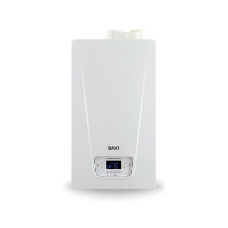Baxi Caldaia A Condensazione Baxi Luna Compact 24 kW Metano/Gpl Completa di Kit Scarico Fumi