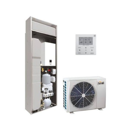Ferroli Pompa di Calore Splittata Omnia S IN 3.2 8 kW Reversibile Aria-Acqua R-32 Classe A+++