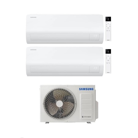 Samsung Climatizzatore Dual Split Cebu S2 9+12 con AJ040TXJ2KG/EU Inverter Wi-Fi Classe A++