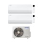 Samsung Climatizzatore Dual Split Cebu S2 9+12 con AJ040TXJ2KG/EU Inverter Wi-Fi Classe A++