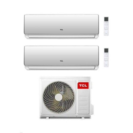 TCL Climatizzatore Condizionatore Inverter Dual Split Elite F2 serie SN F2S0 18+18 con MT3240 Wi-Fi R-32 Classe A++