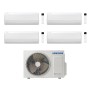 Samsung Climatizzatore Quadri Split Cebu S2 12+12+12+12 con AJ100TXJ5KG/EU Inverter Wi-Fi Classe A++
