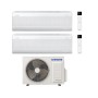 Samsung Climatizzatore Dual Split Windfree Elite S2 9+9 BTU con AJ040TXJ2KG/EU Inverter R-32 Wi-Fi Classe A+++