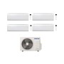 Samsung Climatizzatore Quadri Split Windfree Elite S2 7+9+12+12 BTU con AJ080TXJ4KG/EU Inverter R-32 Wi-Fi Classe A++