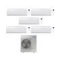 Samsung Climatizzatore Penta Split Windfree Elite S2 9+9+12+12+12 BTU con AJ100TXJ5KG/EU Inverter R-32 Wi-Fi Classe A++