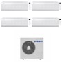 Samsung Climatizzatore Quadri Split Windfree Avant S2 7+7+7+7 BTU con AJ080TXJ4KG/EU Inverter R-32 Wi-Fi Classe A++