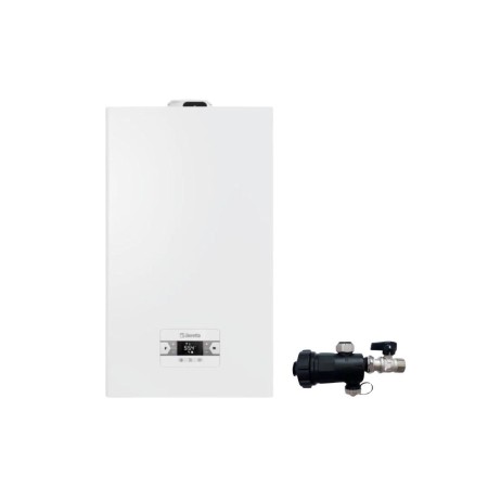 Beretta Caldaia a Condensazione BLR 30C Low Nox Metano Completa Di Kit Fumi con Defangatore in Omaggio