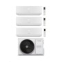 Bosch Climatizzatore Trial Split Climate 3200i 12+12+12 con 5000M 82/4 E Inverter R 32 Wi-Fi Optional Classe A++