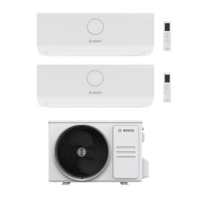 Bosch Climatizzatore Dual Split Climate 3200i 9+9 con 5000M 105/4 E Inverter R 32 Wi-Fi Optional Classe A++