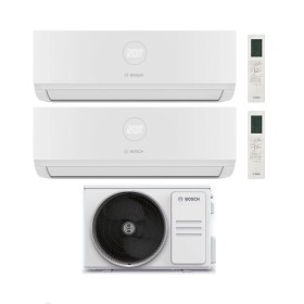 Bosch Climatizzatore Dual Split Climate 3200i 9+9 con 5000M 125/5 E Inverter R 32 Wi-Fi Optional Classe A++