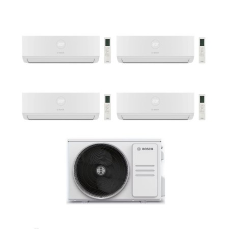 Bosch Climatizzatore Quadri Split Climate 3200i 7+7+9+9 con 5000M 125/5 E Inverter R 32 Wi-Fi Optional Classe A++