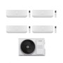Bosch Climatizzatore Quadri Split Climate 3200i 7+12+12+12 con 5000M 125/5 E Inverter R 32 Wi-Fi Optional Classe A++
