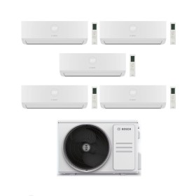 Bosch Climatizzatore Penta Split Climate 3200i 7+7+12+12+12 con 5000M 125/5 E Inverter R 32 Wi-Fi Optional Classe A++
