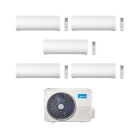 Midea Climatizzatore Penta Split serie Xtreme Pro Green 9+9+9+12+18 con M5OE-42HFN8-Q Inverter R 32 Wi-Fi Classe A++