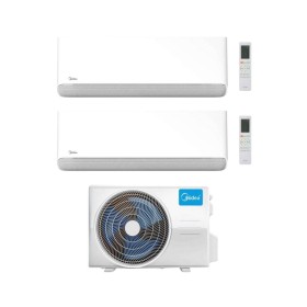 Midea Climatizzatore Dual Split serie Breezeless E 9+9 con M4OE-28HFN8-Q Inverter R 32 Wi-Fi Classe A++