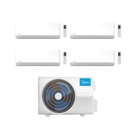 Midea Climatizzatore Quadri Split serie Breezeless E 9+9+12+12 con M5OE-42HFN8-Q Inverter R 32 Wi-Fi Classe A++