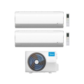 Midea Climatizzatore Dual Split serie BreezeleSS+ 12+12 con M3OG-21HFN8-Q Inverter R 32 Wi-Fi Classe A++