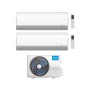 Midea Climatizzatore Dual Split serie BreezeleSS+ 9+9 con M5OE-42HFN8-Q Inverter R 32 Wi-Fi Classe A++