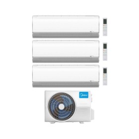 Midea Climatizzatore Trial Split serie BreezeleSS+ 12+12+12 con M5OE-42HFN8-Q Inverter R 32 Wi-Fi Classe A++