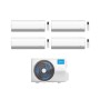 Midea Climatizzatore Quadri Split serie BreezeleSS+ 9+12+12+12 con M5OE-42HFN8-Q Inverter R 32 Wi-Fi Classe A++