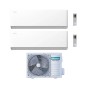 Hisense Climatizzatore UNI HB Dual Split 7+12 con 3AMW62U4RJC Inverter Wi-Fi R-32 Classe A++