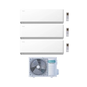 Hisense Climatizzatore UNI HB Trial Split 7+7+12 con 3AMW62U4RJC Inverter Wi-Fi R-32 Classe A++