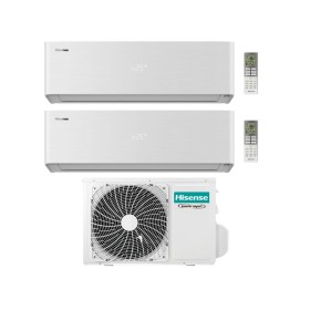 Hisense Climatizzatore Energy Pro X Dual Split 9+12 con 3AMW72U4RJC Inverter Wi-Fi R-32 Classe A++