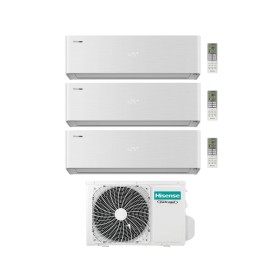 Hisense Climatizzatore Energy Pro X Trial Split 9+12+12 con 4AMW81U4RJC Inverter Wi-Fi R-32 Classe A++