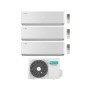 Hisense Climatizzatore Energy Pro X Trial Split 9+12+18 con 4AMW81U4RJC Inverter Wi-Fi R-32 Classe A++