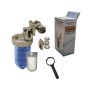 Megaclima Dosatore Proporzionale di Polifosfati Attacchi 1/2"-1/2" Rotabile + By Pass + Chiave + Prima Carica