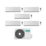 Hisense Climatizzatore Energy Pro X Penta Split 9+9+9+9+9 con 5AMW105U4RQC Inverter Wi-Fi R-32 Classe A++