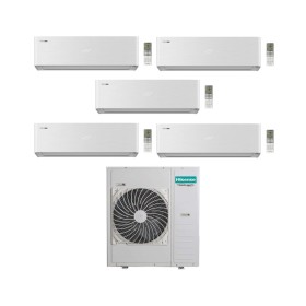 Hisense Climatizzatore Energy Pro X Penta Split 9+9+12+12+12 con 5AMW125U4RTA Inverter Wi-Fi R-32 Classe A++