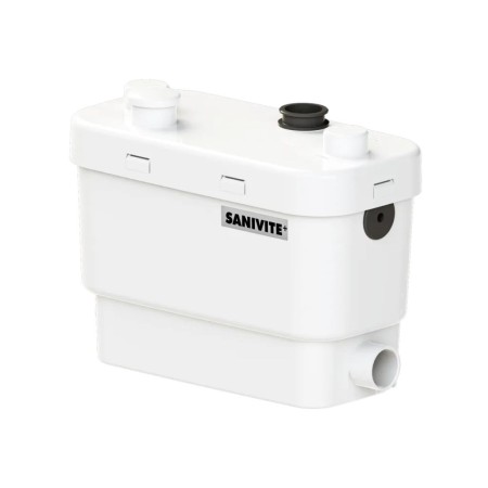 SFA Sanivite Plus + Pompa di Scarico Acque Grigie per Lavabo, Bagno, Lavatrice, Lavastoviglie o Lavello - SVES+