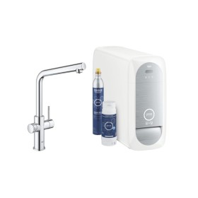 Grohe Blue Home Rubinetto Multifunzione Bocca L WiFi StarLight Cromo Acqua Filtrata Naturale Frizzante - 31454001