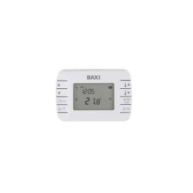 Baxi Cronotermostato Modulante per Caldaia a Condensazione MilkyWay Crono 18 Bianco Mod. A7790606