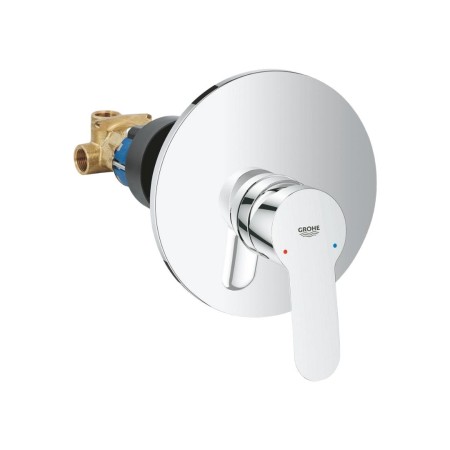 Grohe Bauedge Miscelatore Monocomando da Incasso StarLight Cromo in Metallo per Doccia - 29078000