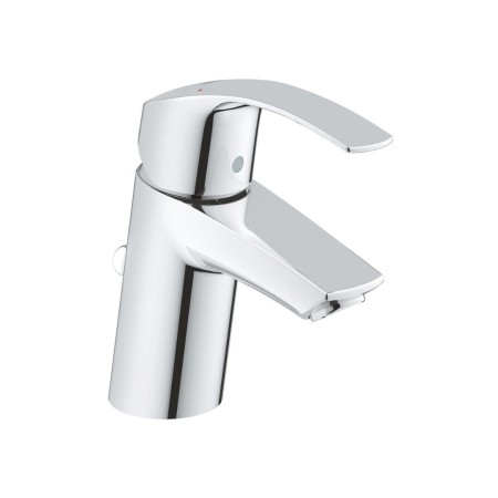Grohe Eurosmart Miscelatore Rubinetto Monocomando StarLight Cromo in Metallo per Lavabo Taglia S - 33265002