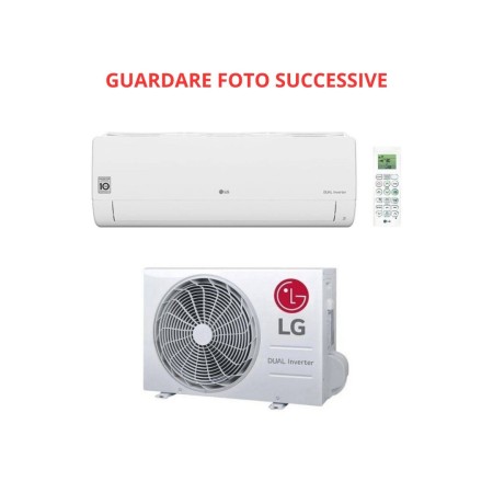 LG Climatizzatore Monosplit DUALCOOL Libero Smart 12000 btu S12ET.NSJS Inverter R-32 Wi-Fi Classe A++ New