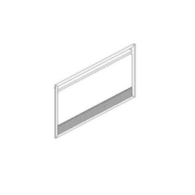 Innova Pannello estetico a parete bianco opaca SLI400 RAL 9003