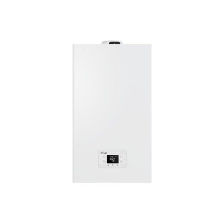 Riello Caldaia a Condensazione RLT 30 Kis 30 kW 20216033 LowNox Metano Completa Di Kit Fumi