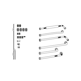 Immergas Kit allacciamento verticale trio pack