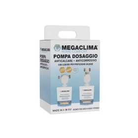Megaclima Pompa Dosaggio di Anticalcare + Anticorrosivo - Attacchi 1/2"-FF  Ruotabili + Prima Carica