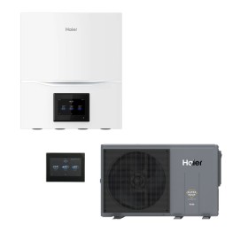 Haier Pompa di Calore Splittata 8 kW Aria-Acqua R-290 Wifi Classe A+++