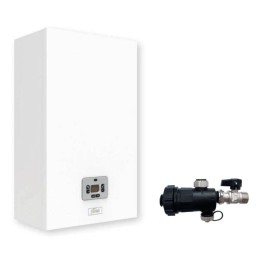 Ferroli Caldaia a Condensazione Bluehelix Theta 24 C Metano/GPL con Kit Scarico Fumi Con Defangatore In Omaggio