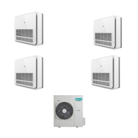 Hisense Climatizzatore a Console Quadri Split AKT 9+9+12+18 con 4AMW81U4RjC Inverter R32 Wi-Fi Optional Classe A++