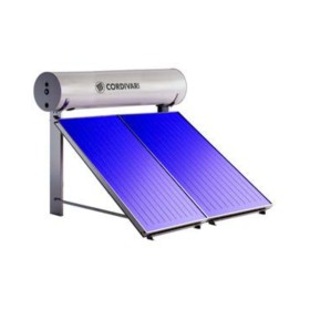 Cordivari Sistema Solare a Circolazione Naturale Panarea 200 L 4,00 mq con Struttura Tetto Piano + Liquido Solare